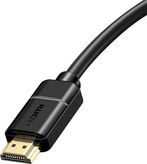 Baseus HDMI 2.0 Premium High Speed 4K 60Hz HDR Cable HDMI Male - HDMI Male 1m Black