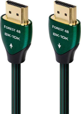 Audioquest Forest 48 HDMI 2.1 Cable HDMI male - HDMI male 1m Πράσινο