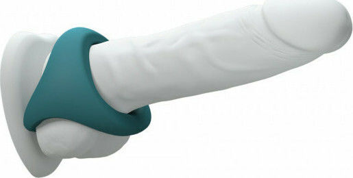 Rimba Love To Love Flux Ring Silicone Cockring Teal Me