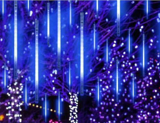 180 Светлини LED 4m. Хладен бял тип Метеори 1бр 180 Светлини LED 4m. Хладен бял тип Метеори 1бр