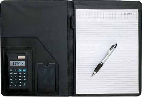 Contax Clipboard Bifold Conference for Paper A4 Black Diocles 1pcs