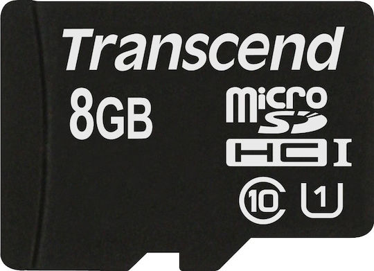 Transcend Premium 400x microSDHC 8GB U1 UHS-I with Adapter