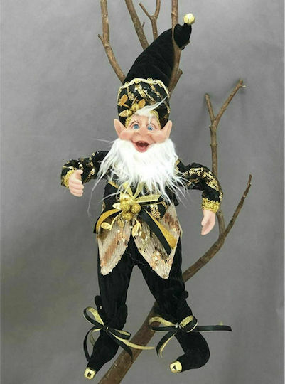 Iliadis Коледна Фигура Elf Черно Височина 40см. Elf