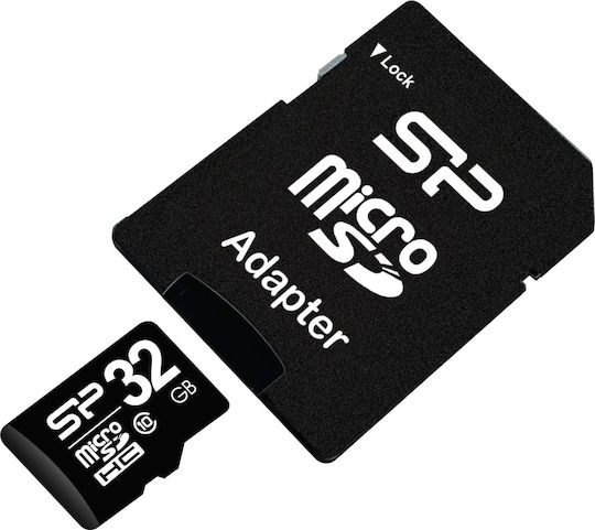 Silicon Power microSDHC 32GB Clasa 10 High Speed 40MB/s Cu Adaptor