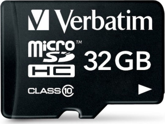 Verbatim Premium microSDHC 32GB U1 UHS-I 10MB/s with Adapter