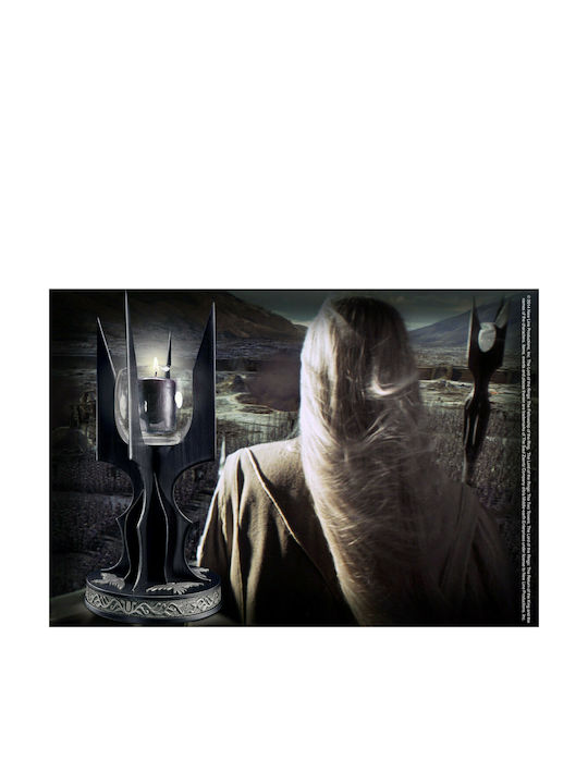 The Noble Collection Staff Of Saruman Κηροπήγιο Μεταλλικό