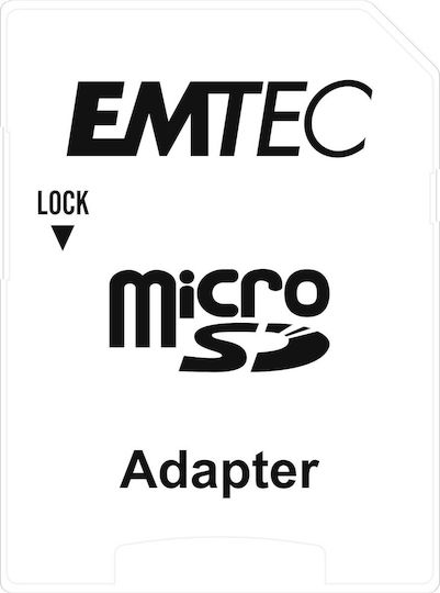 Emtec Gold+ microSDXC 64GB U1 UHS-I 85MB/s με αντάπτορα