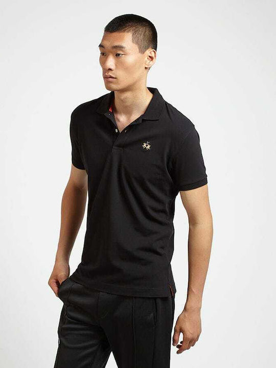 Eduardo Polo T-shirt Μαύρο
