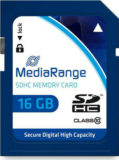 MediaRange SDHC 16GB Class 10 High Speed 45MB/s