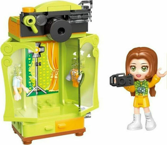 Qman Building Blocks Una Vibrant Photographer for 6+ Years 83 Pieces