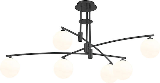 Inlight 6036-6 Κρεμαστό Φωτιστικό Μαύρο 100x100εκ. Inlight 6036-6 Κρεμαστό Φωτιστικό Μαύρο 100x100εκ.