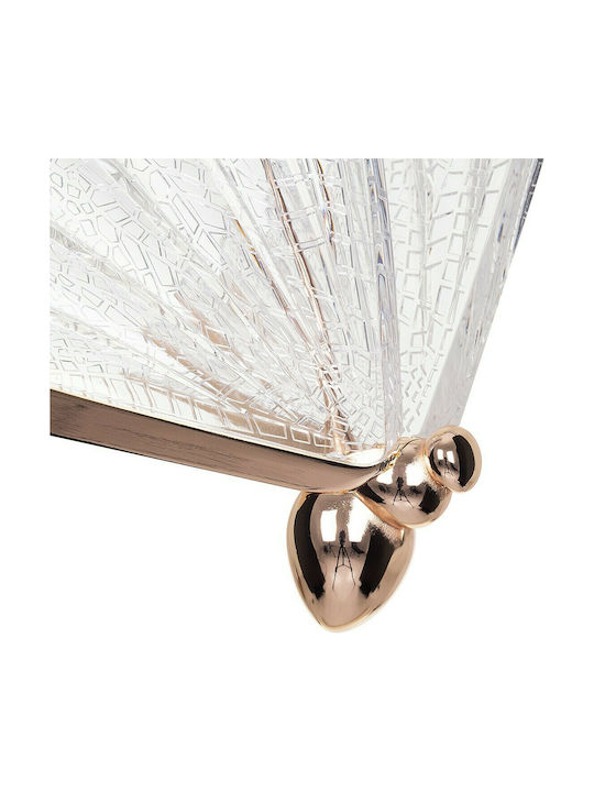 GloboStar Butterfly Hängelampe Rose Gold 20x17x24cm.