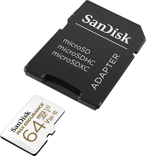 Sandisk Max Endurance microSDXC 64GB U3 V30 UHS-I 100MB/s