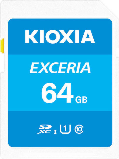 Kioxia Exceria SDXC 64GB U1 UHS-I 100MB/s