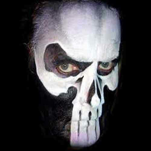 Carnival Face Painting for Halloween Multicolored 6pcs