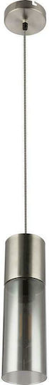 Globo Lighting Annika Pendant Light Silver with Socket E27 105x105cm