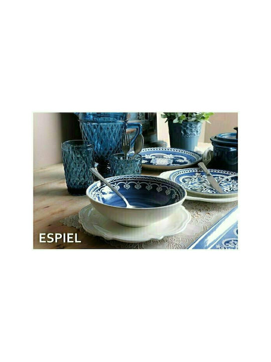 Espiel Tristar Ποτήρι Νερού από Γυαλί Blue Marine 340ml