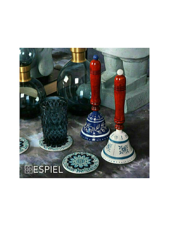 Espiel Tristar Ποτήρι Νερού από Γυαλί Blue Marine 340ml