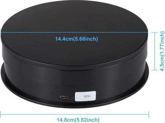 Puluz Rotating Base 360 for Studio Black