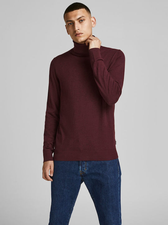 Rollneck Long Sleeve Sweater Port Royale Burgundy