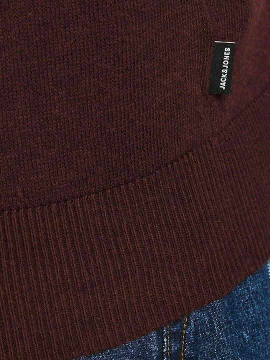 Rollneck Long Sleeve Sweater Port Royale Burgundy