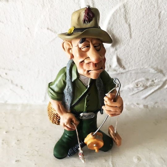 SP Souliotis Decorative Statuette from Plastic Fisher 11x7x18cm