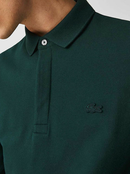 Polo Langarmbluse Grün