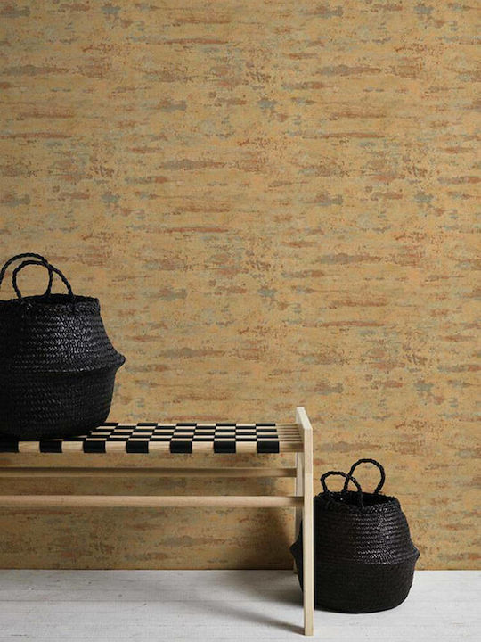 Wall Wallpaper Elements Beige 1005x53cm Washable