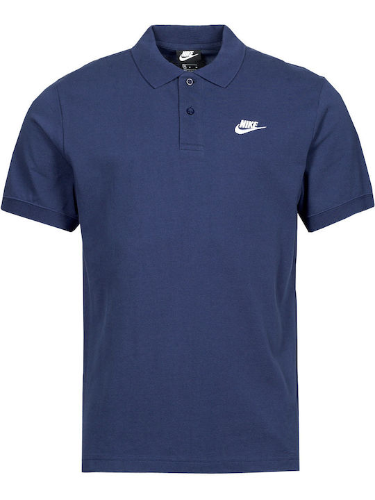 Sportswear Club Essentials Polo Μπλούζα Κοντομάνικη Navy