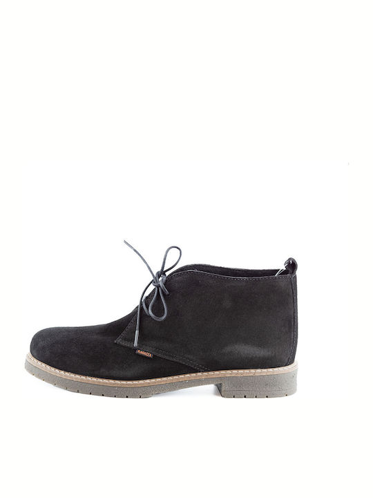 Suede Women's Ankle Boots Black
