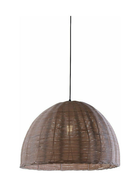 Home Lighting Saman Lustră Maro Rețea cu Dulie E27
