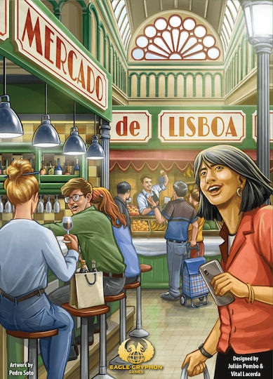 Board Game Mercado de Lisboa (Numbered Edition) 8+ Years Old (EN) Eagle-Gryphon Games