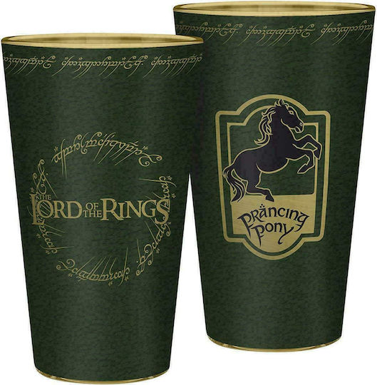 Abysse Lord Rings Prancing Pony Ποτήρι Μπύρας / Νερού από Γυαλί 400ml