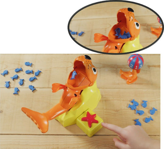 Board Game Φώκια η Λιχούδα for 2-4 Players 4+ Years Old Giochi Preziosi
