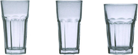 Uniglass Marocco Glas Wasser aus Glas 325ml