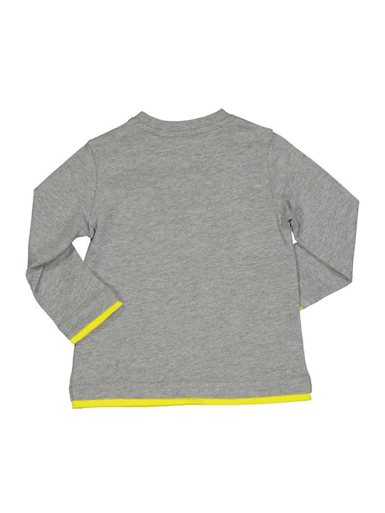 Birba Trybeyond Kids Blouse Long Sleeve Gray