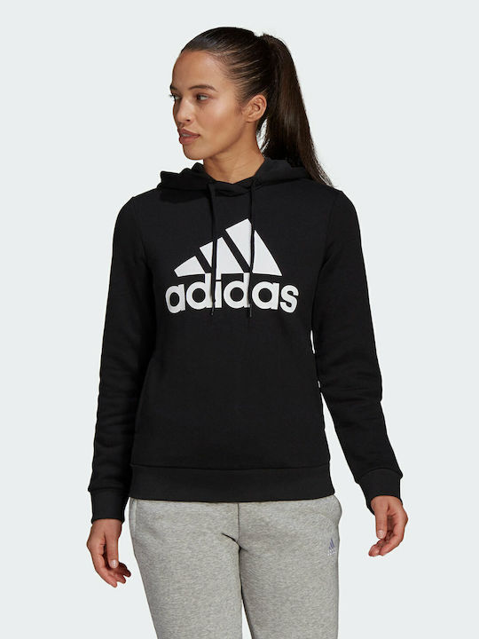 Essentials Logo Дамски Суитшърт Худи Черен