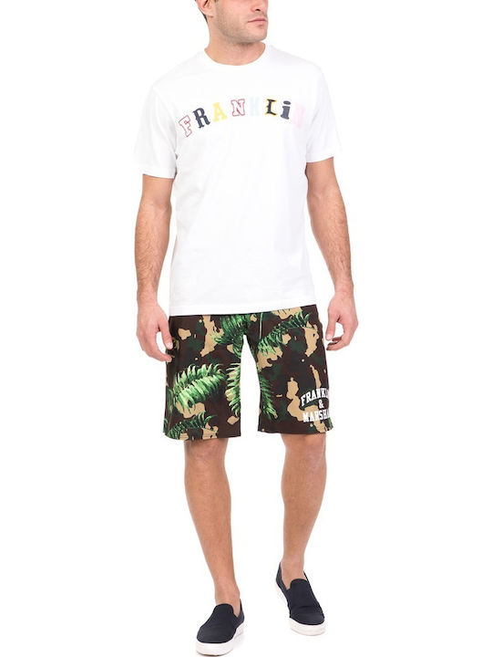 Men's Swimwear Bermuda Multicolour with Patterns
