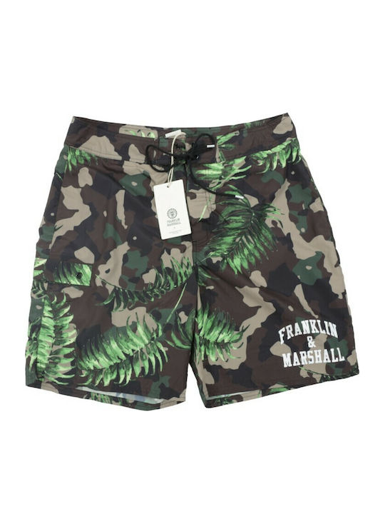 Men's Swimwear Bermuda Multicolour with Patterns