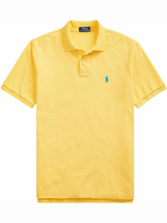 Ralph Lauren Herren Shirt Kurzarm Polo Gelb