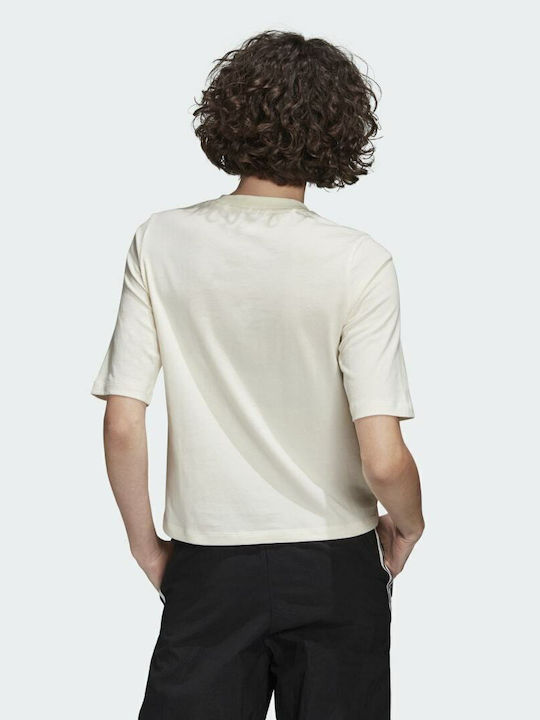 adidas Trefoil Tee T-Shirt Λευκό
