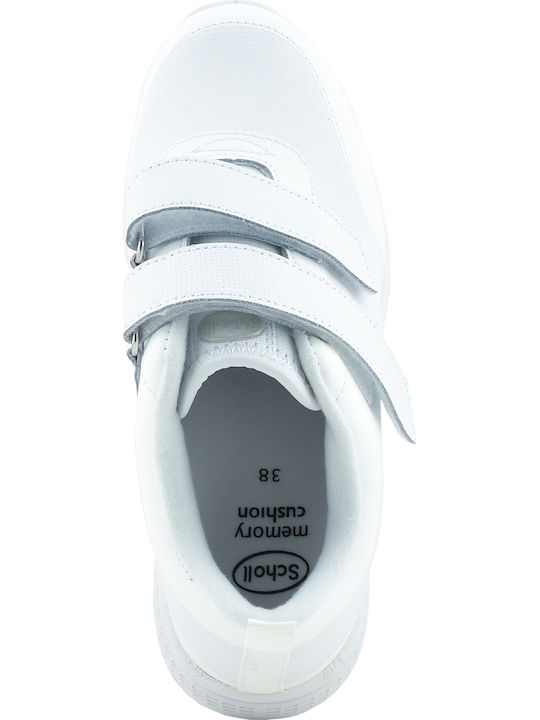 Energy Strap Ανδρικά Ανατομικά Sneakers Λευκά