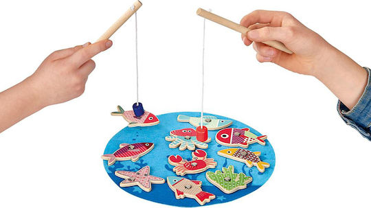 Moses Wooden Fishing Game Fun Fishing Game 038102