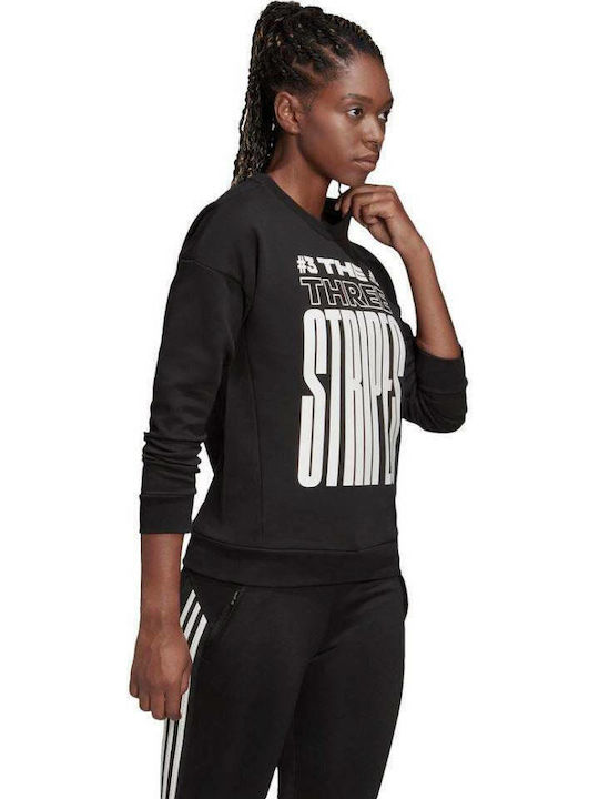 Performance Long Women's Sweatshirt Black