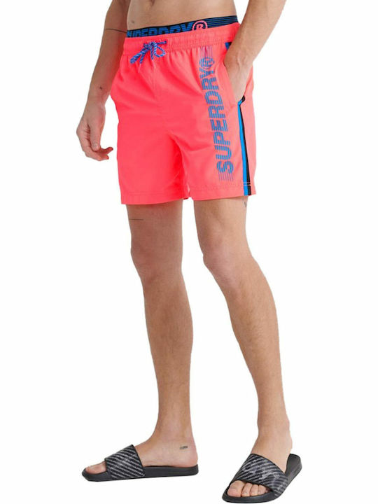 State Volley Men's Swimwear Shorts Fuchsia