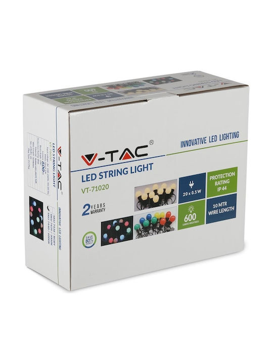 V-TAC Outdoor Light String 10m