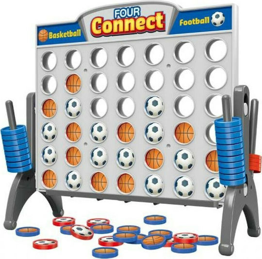 Board Game Μπάσκετ ή Ποδόσφαιρο for 2 Players 3+ Years Old (EN) Luna