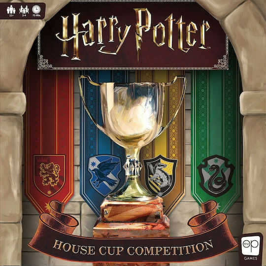 Board Game Harry Potter: House Cup Competition for 2-4 Players 11+ Years Old (EN) USAopoly