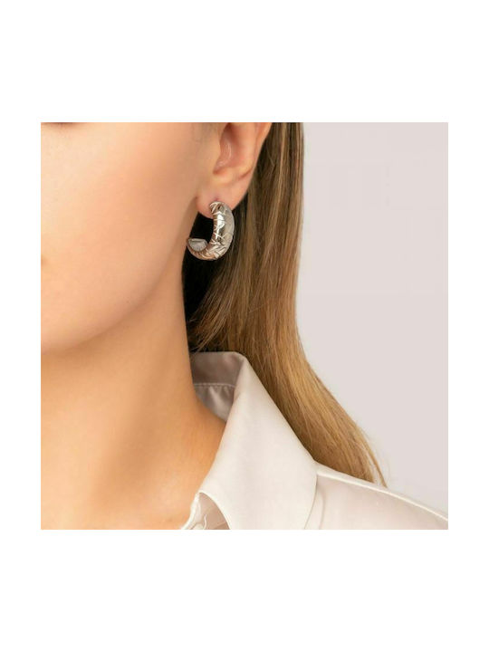 Excite-Fashion Steel Series Earrings Hoops made of Steel