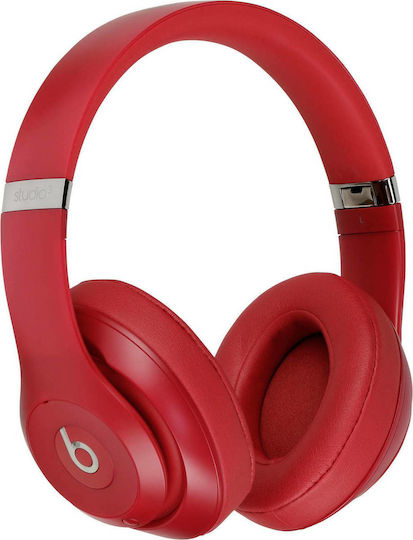 Beats Studio3 Kabellos / Kabelgebunden Über Ohr Kopfhörer mit 22 Stunden Betriebszeit und Quick Charge Rot